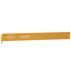 Frabill 1551 Benchmark Measuring Board, 2.5-Inches Wide by 22-Inches Long, Gold-Anodized Aluminum Finish