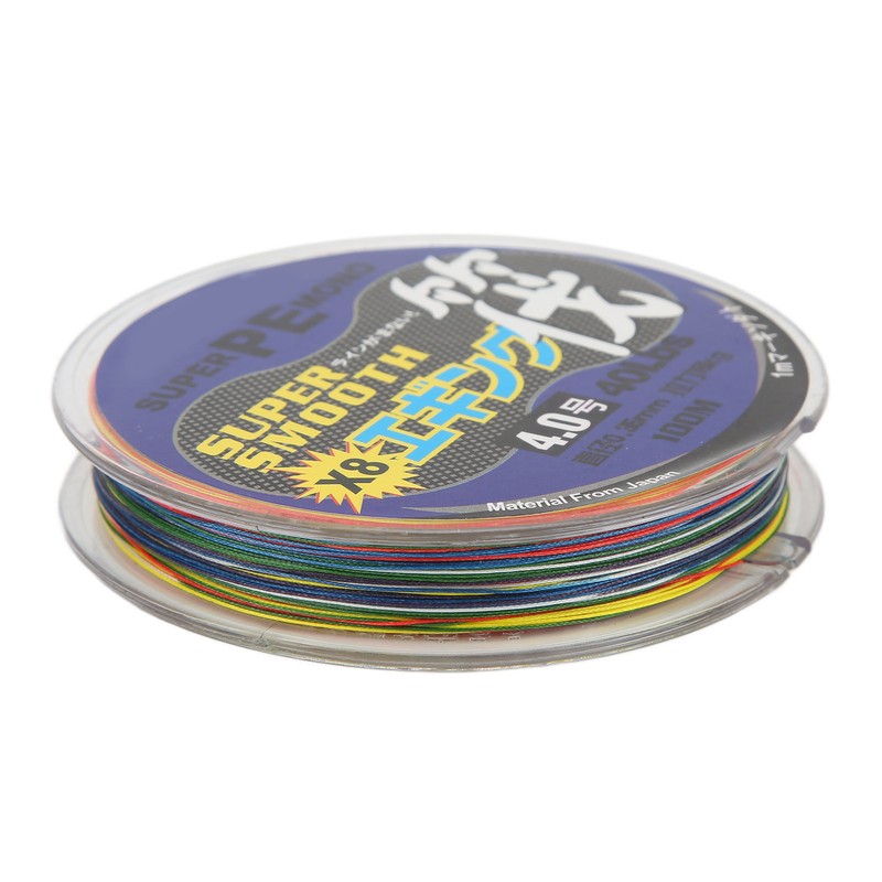 8 Strands Braided Fishing Line 1 Meter 1 Color PE