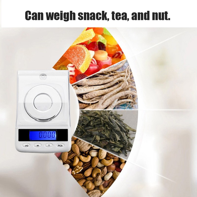 0.001g Electronic Jewelry Scale Mini Digital Scale Pocket Measurement Tool