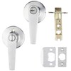 Kwikset Delta Entry Door Handle with Lock and Key, Secure