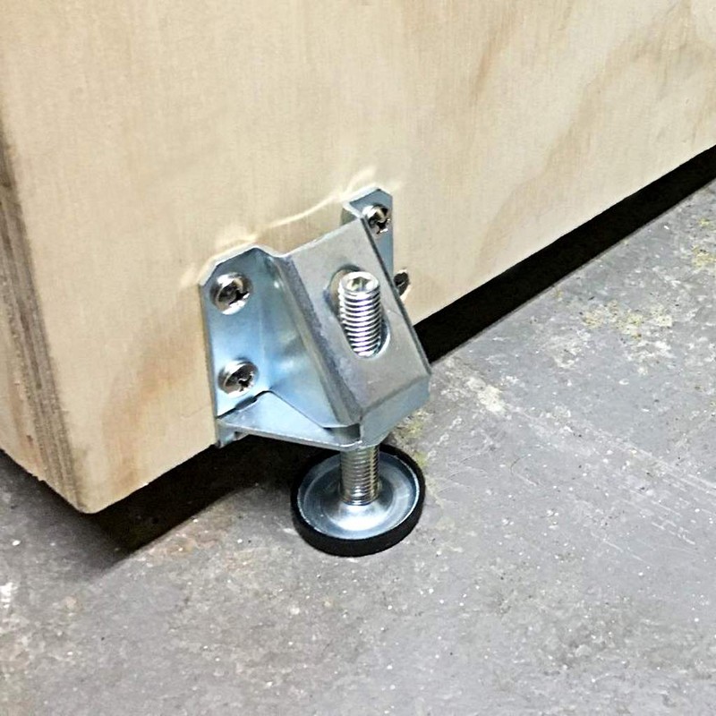 OwnMy Heavy Duty Adjustable Leveling Feet Hexagon Nuts Lock Furniture