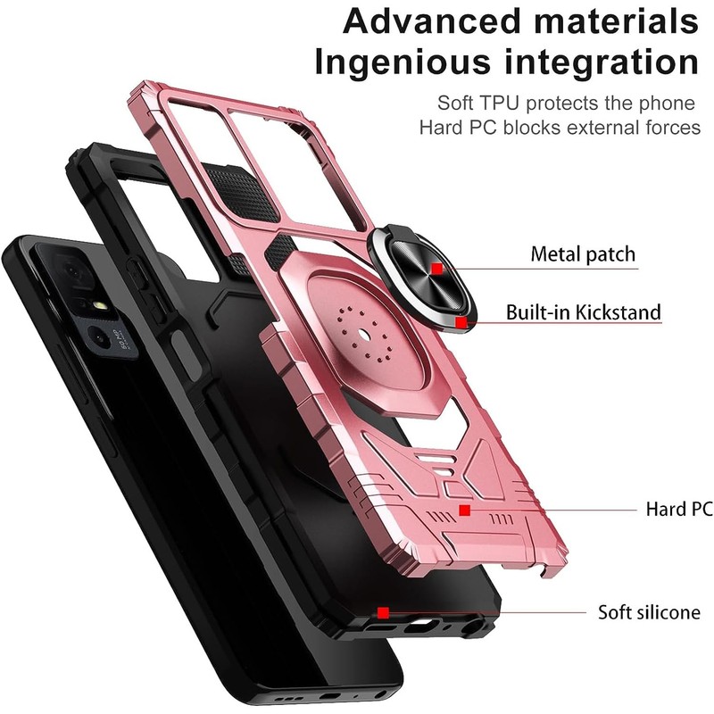 TJS Case for TCL 40 XL & T608DL, Lively Jitterbug