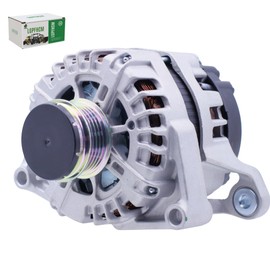 13581891 12V 130Amp Alternator Compatible with Chevy Cruze 2012 2013 2014 2015 Cruze Limited 2016 L4 1.4L Clockwise 5-Groove Clutch Pulley Replace# 13588290 13597227 13597227 95939944