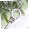 Hohopeti 2pcs Stainless Steel Eye Bolts with Nuts x 60