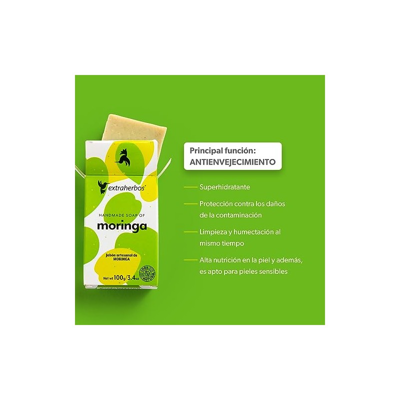 Extraherbos Kit Antiacné 3-en-1 - Aceite de Camelia, Jabón de
