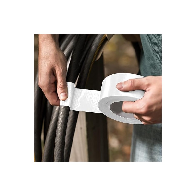 4All Duct Tape 48mmx50m (White, Pack of 1)