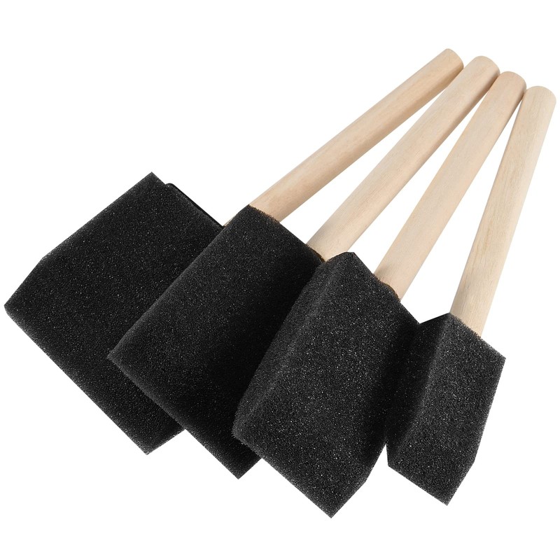 JOIKIT 40 Pack 4 Sizes Foam Paint Brush, Sponge Foam