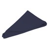 ► 6 Elegant Fabric Napkins in Blue/Dark Blue/Square / 45