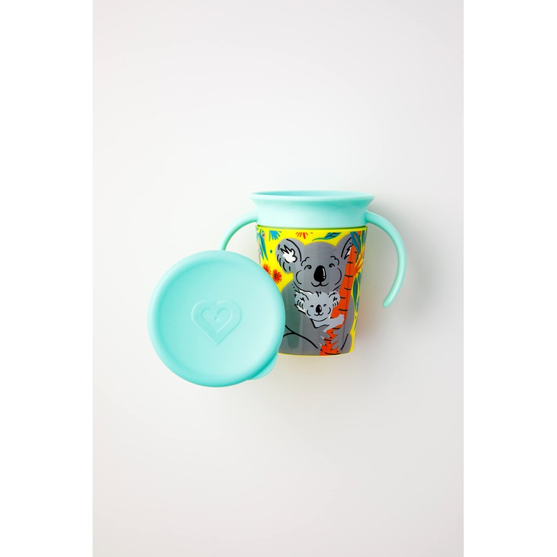 munchkin FDMU17989 Munchkin Polypropylene (PP) Miracle Cup with Handle Wild