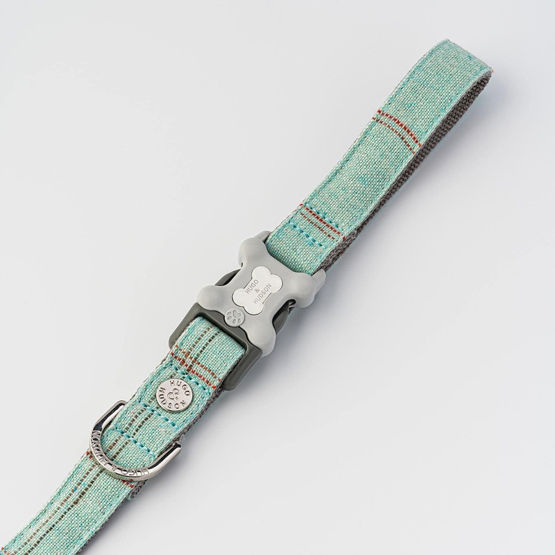 HUGO & HUDSON Tweed Dog Lead with Padded Handle -
