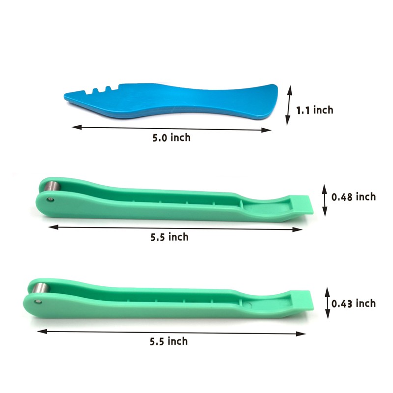 Copper Foil Hand Foiler for Stained Glass, 7/32" and 1/4"