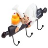 Wall Hook Cartoon Chef Figurine SelfAdhesive Hanger Hotel Dining Room