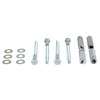 Vestil CS-33-KIT-4 Plastic Car Stop Concrete Hardware Kit with 4