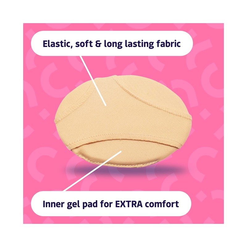 feet bcn Anti-Slip Gel Metatarsal Gloves Discreet and Small Relieves