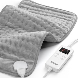 Heating Pad for Period Cramps and Back Pain, Portable Heating Pad with 6 Heat Options, Electric Heating Pads for Women, Men, Mom, Dad Gifts