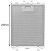 Hygena Cooker Hood Metal Mesh Filter for Extractor Vent (Blue,