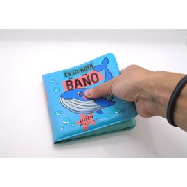Cuentos para bebés - Es la hora del baño: Para la bañera ¡Con tinta mágica! Interactivo para bebés entre 0 y 36 meses. ¡La tinta aparece cuando mojas los animales con agua!