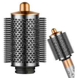 UDERUI Volumizing Hair Brush, Large Round, Gold/gray, All Hair Types, Unisex, Adults, Hair Stylists, Hair Care Enthusiasts