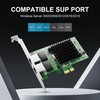 BZIZU High-Speed Dual-Port Gigabit NIC | Intel 82575/82576 Chip |