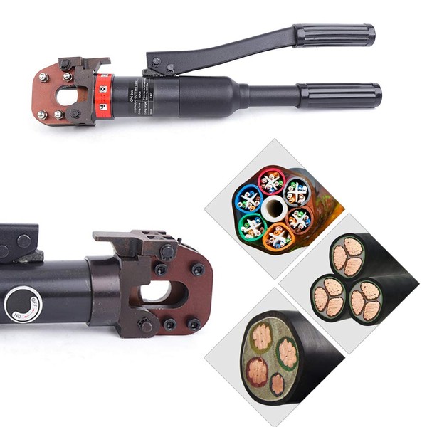 CPC-20A Hydraulic Cable Wire Rope Cutter Scissors Heavy Duty 6T