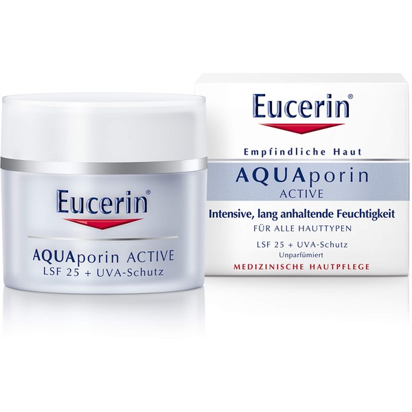 Eucerin Empfindliche Haut AQUAporin active LSF 25, 50 ml Cream