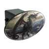 GRAPHICS & MORE Rogue Dragon Winter Mountain Top Oval Tow