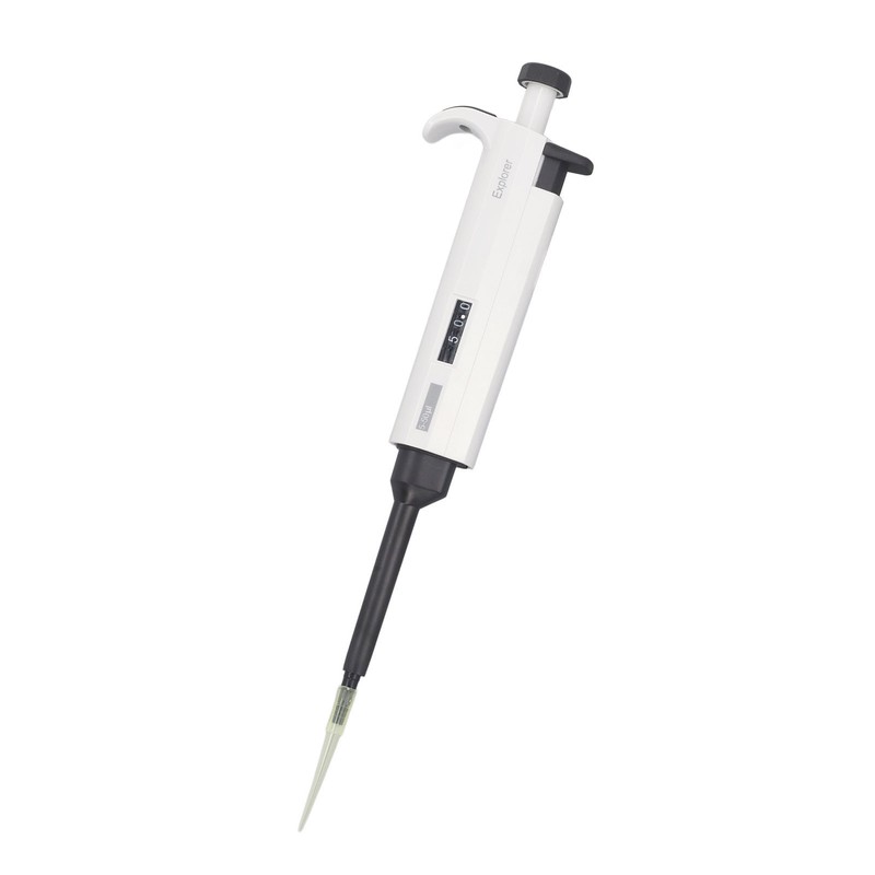 Laboratory Micropipette 5‑50ul Large Volume Tip Sampler Digital Adjustable Pipettor