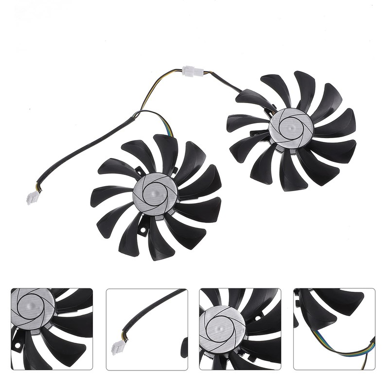 LABRIMP 1 Pair Video Cooling Fan for Graphics Cards Durable