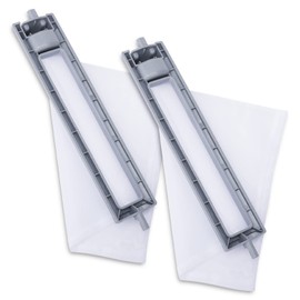 KEEPOW Set of 2 Sharp Washing Machine Lint Filters es-lp1 Vertical Washing Machine Filters es-lp2 Trash Net Replacement Parts