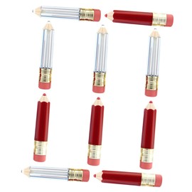 Beavorty 3sets Cute Lip Gloss Tubes Empty Tubes Lipstick Holders Pencil Shape 10pcs*3