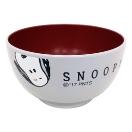 Peanuts 606538 Snoopy Joy Children's Soup Bowl, Diameter 4.0 inches (10.2 cm), Children's Tableware, White