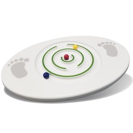 Balance Board Kids - Wobble Board, Rocker Boards, Maze Design with 3 Balls - Stable 4 Way Rocker Base, Fun Game Toys Suitable for Kids and Playful Adult