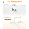 Chibery 2 Pack 135° Lazy Susan Hinges, Kitchen Corner Cabinets,