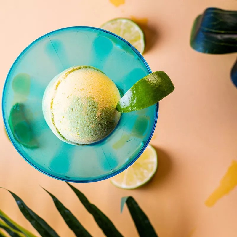 HONESTLY MARGO DEMI- MANGO TANGO BATH BOMB-SO MOISTURIZING!!