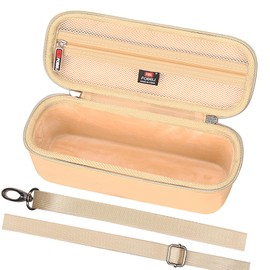FBLFOBELI Hard Carrying Case for Beats Pill 2024 Wireless Bluetooth Speaker, Gold, Case Only