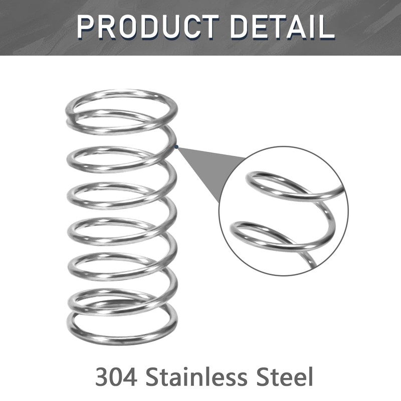 GUNGY Compression Spring Stainless Steel Spring Compression Springs 10 mm