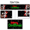 Sunwer Merry Christmas Table Runner Jack Skellington and Sally Birthday
