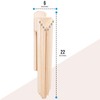 Pennsylvania Woodworks Wall Mounted Clothes Drying Rack - Heavy Duty,