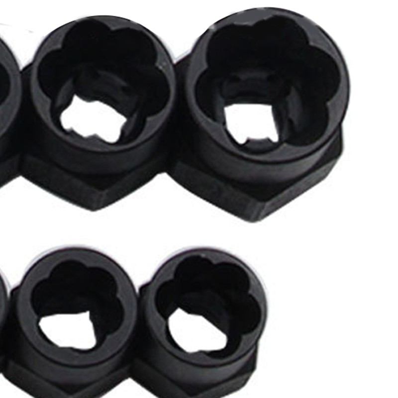 10 Pcs Bolt Extractor Set Strong Grip Chrome Vanadium Steel