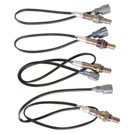 labwork 4 piezas de sensor de oxígeno de relación de combustible de aire para Toyota RAV4 2.0L 2Upstream +2Downstream 89467-42010 89467-42020 89465-42090 89465-42100 4 piezas