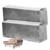 iplusmile 2Pcs Stretch Sofa Armrest Covers Slip Armchair Slipcovers Deep