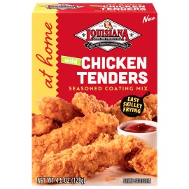 Louisiana Fish Fry Chicken Tender Coating Mix 4.5 oz (Pack of 12)
