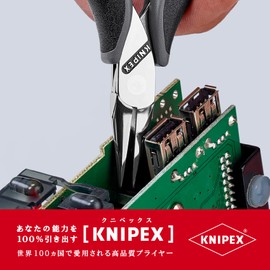 Knipex Esd Electronics Half Round Jaw Pliers 115Mm