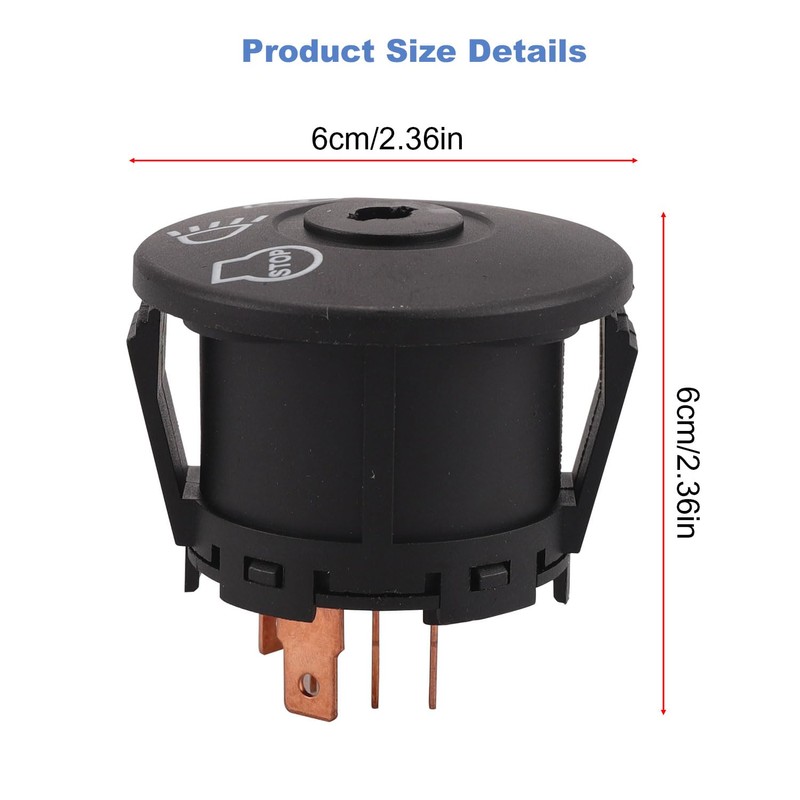 Erato Lawn Mower Ignition Starter Switch Lawn Tractor Ignition Switch