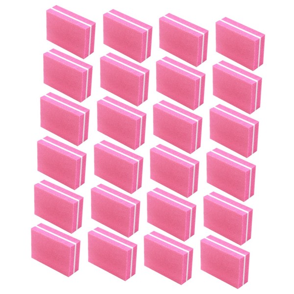 Healeved 100pcs Nail Buffer Sponge Files for Manicure and Pedicure