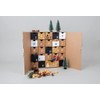 Rayher Small Papier Mache Cupboard with 24 Pull-out Drawers for