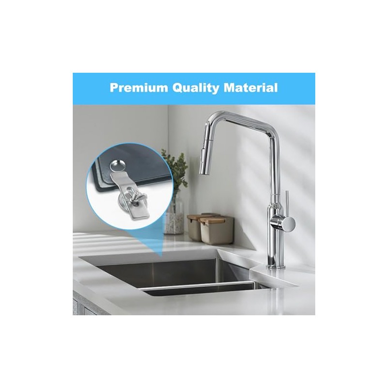 Sink Clips Kit,Sink Mounting Kit Bracket,Undermount Sink Clip,Kitchen Sink Mounting