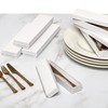 White Silverware Box 6-1/2" X 1 3/8" | Quantity: 100