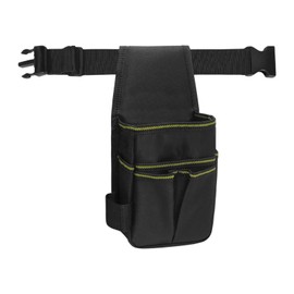 MagiDeal Tool Belt Electrician Tool Bag Polyester Wear Resistant Multipurpose Dad Gift Tool Pouch for Carpenter Handyman Construction