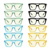 Eyekepper 12 Pack Square Blue Light Blocking Reading Glasses Double
